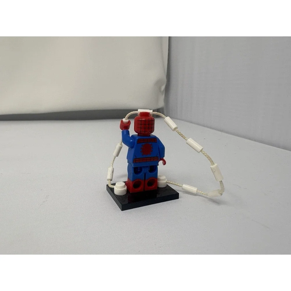 Custom Brick Spider-Man Minifigure Superhero Collectible